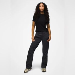 Prana Outdoor Hiking Halle Pant Coal Colored Women’s Size 4